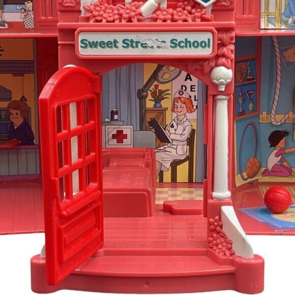 Fisher Price Sweet Streets Schoolhouse Dollhouse Toy - Picture 3 of 11
